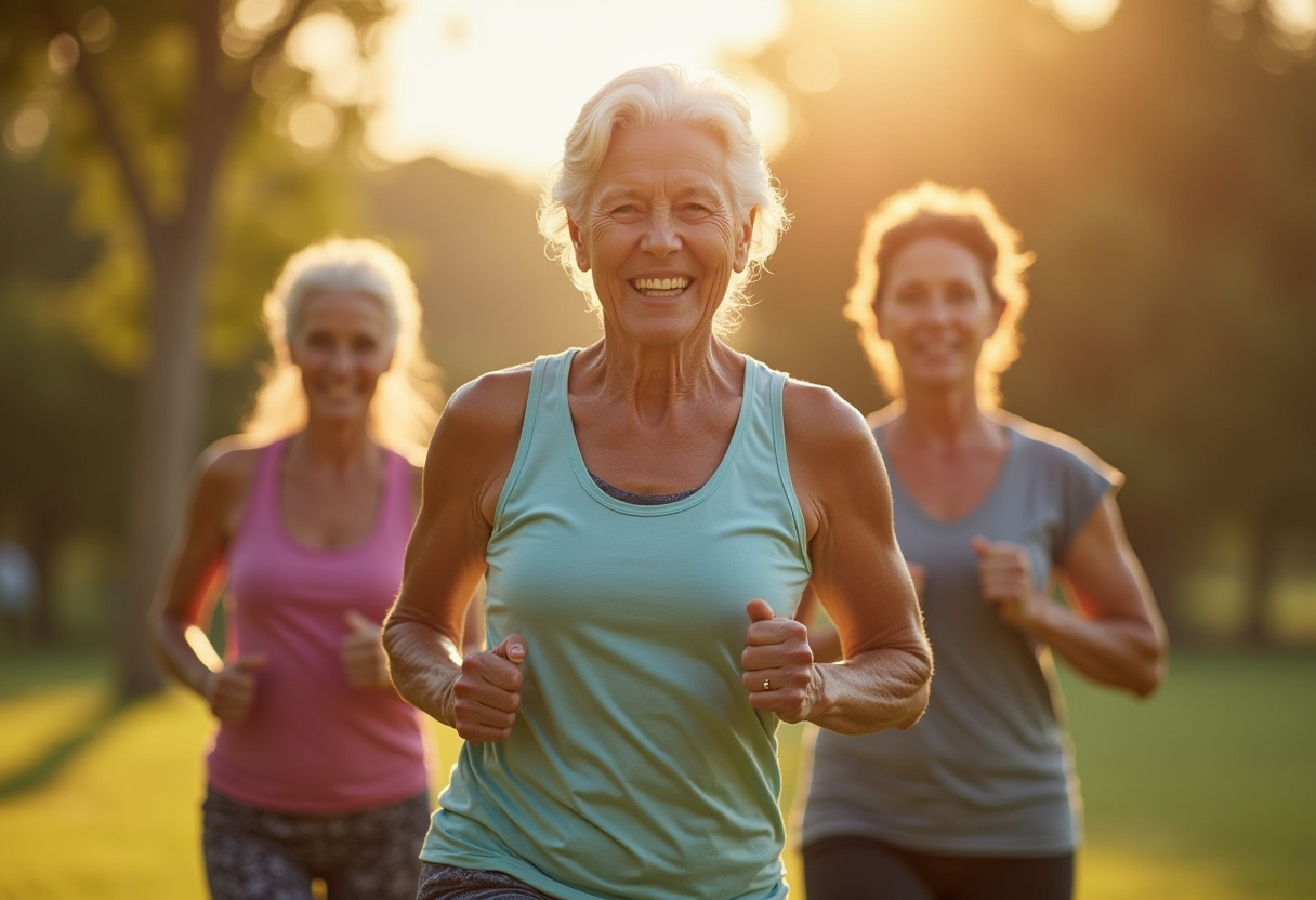 Мотивуюче зображення активних людей