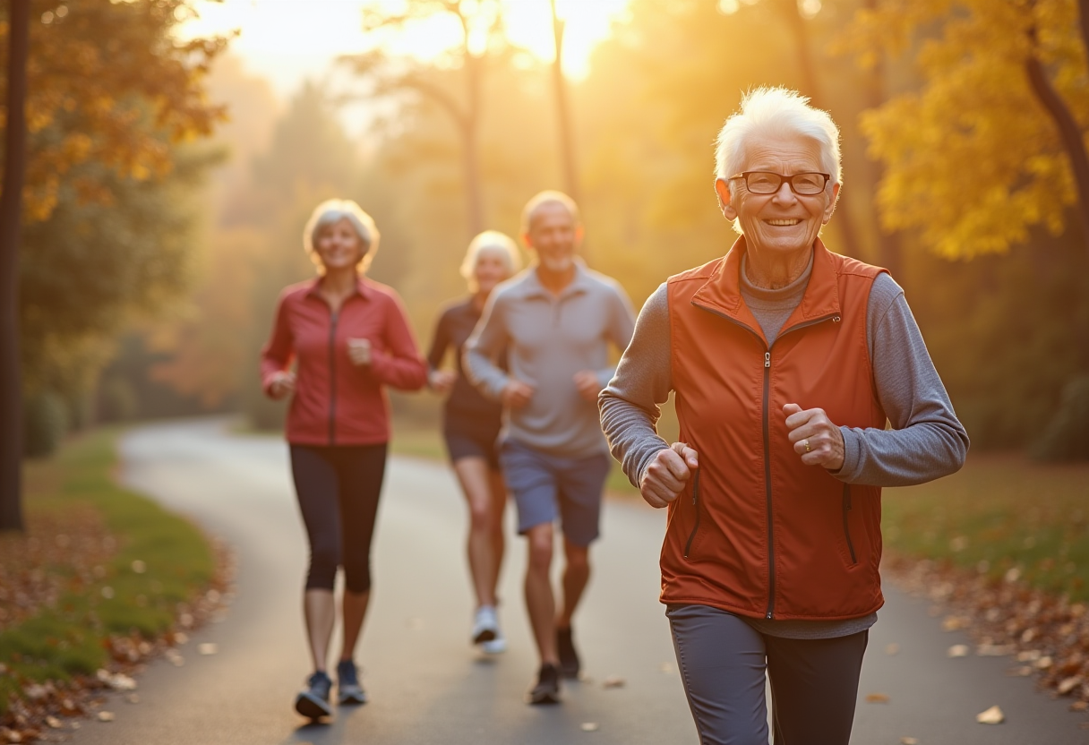 Сучасний тренажерний зал hurdevint з комфортною атмосферою для людей зрілого віку